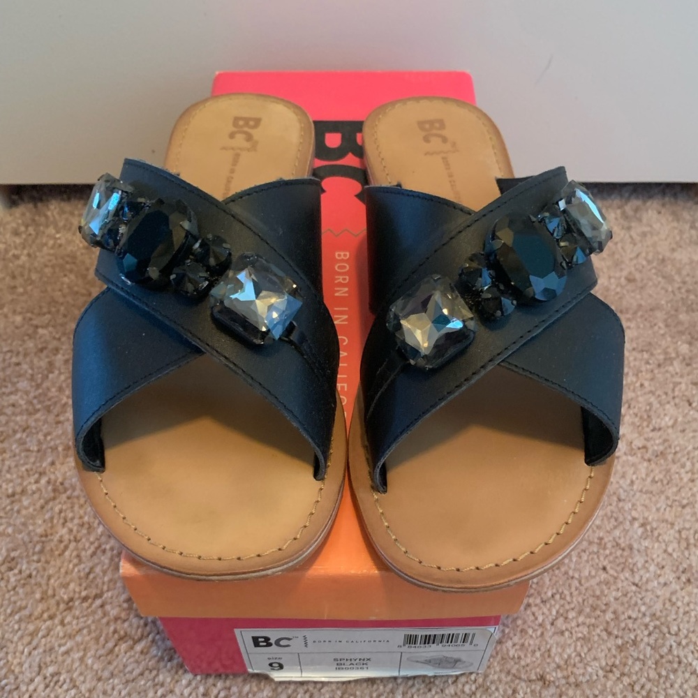 Black BC Women’s Sandals- Great Condition!
